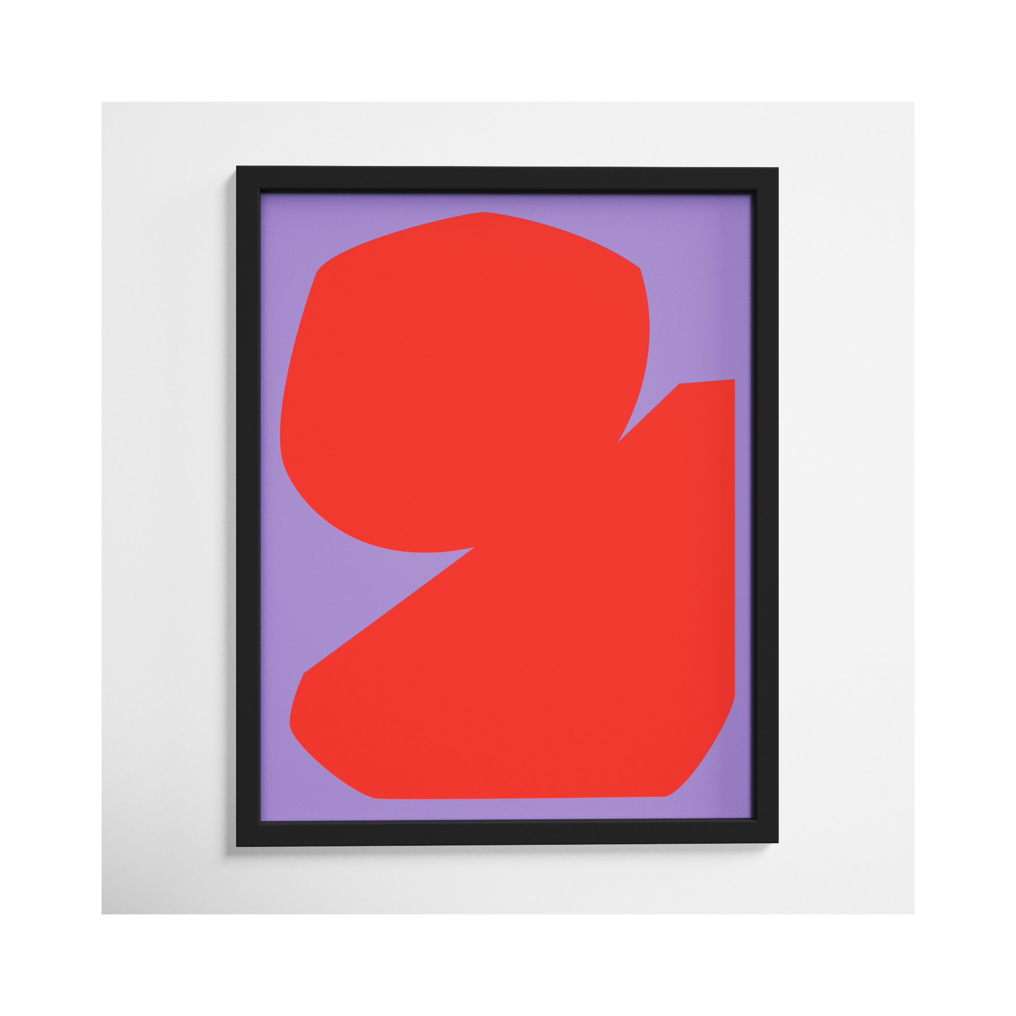 Module Minimalism 3 by Michael Kempen, 20"H x 16"W x 1.25"D, Black Framed