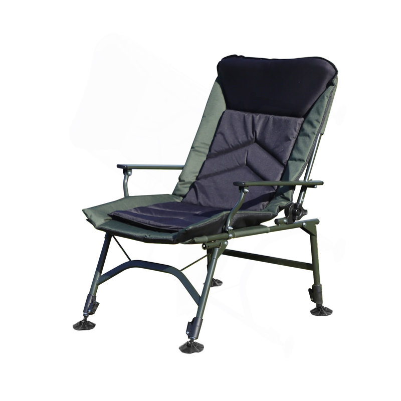 Méridienne de camping, Gris/vert