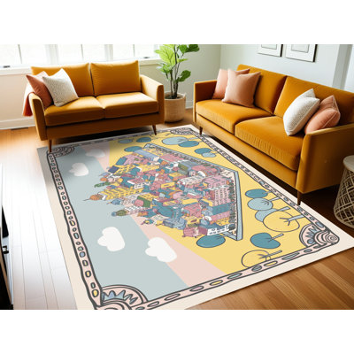Tapis lavable Harriet