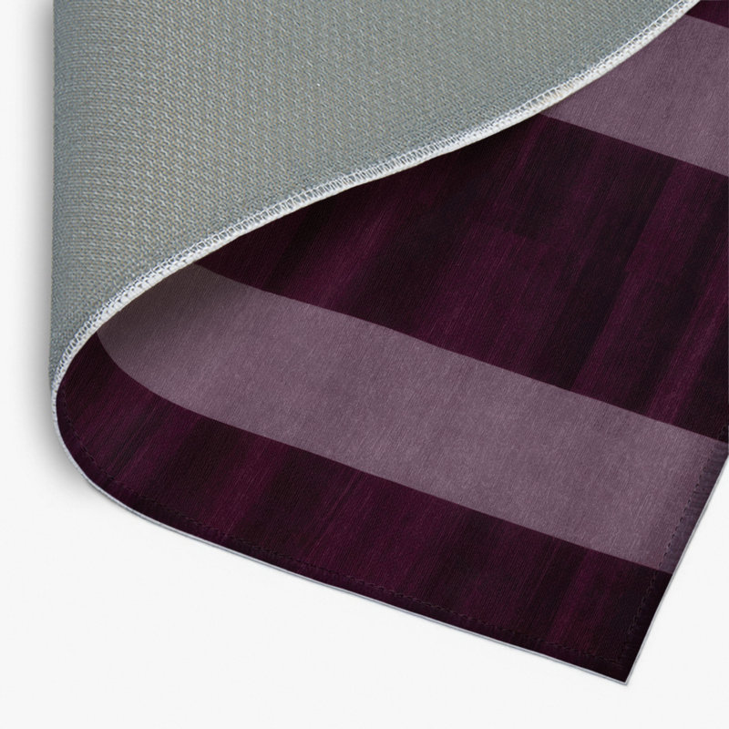 Tapis d'intérieur et d'extérieur à carreaux brun, Rectangulaire 2 pi x 3 pi
