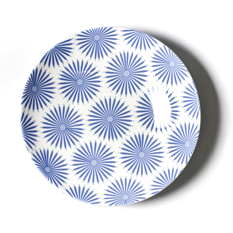 Ensemble de 2 plateaux Iris Blue Burst Pip