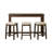 Winston Porter Treslyn Bar Table Single Pack (Table + Three Stools)