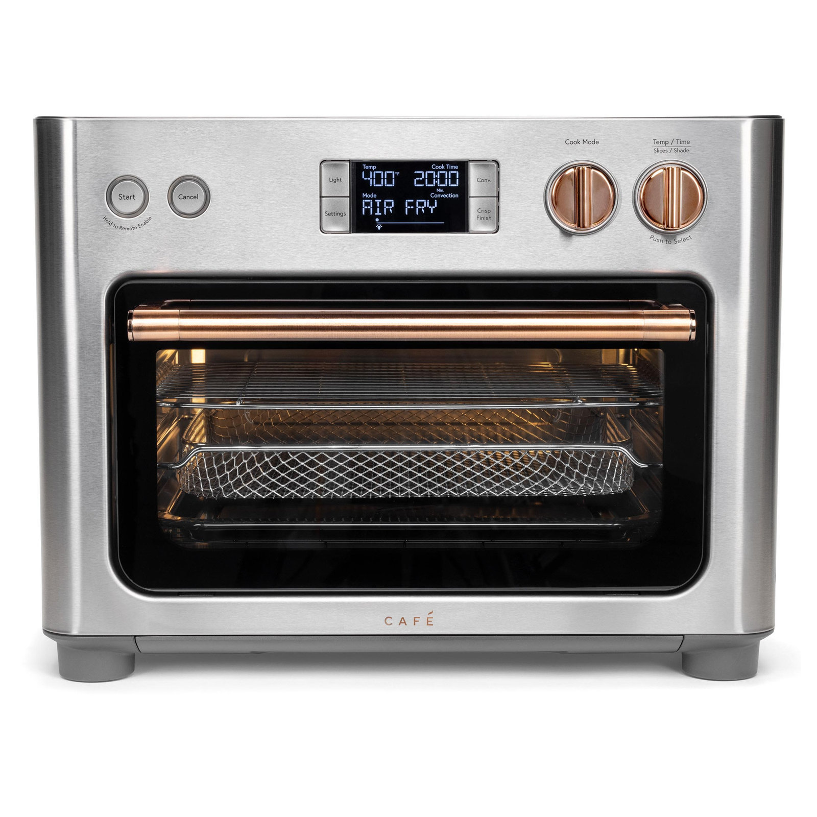 Café Couture Toaster Oven with Air Fry, Stainless Steel