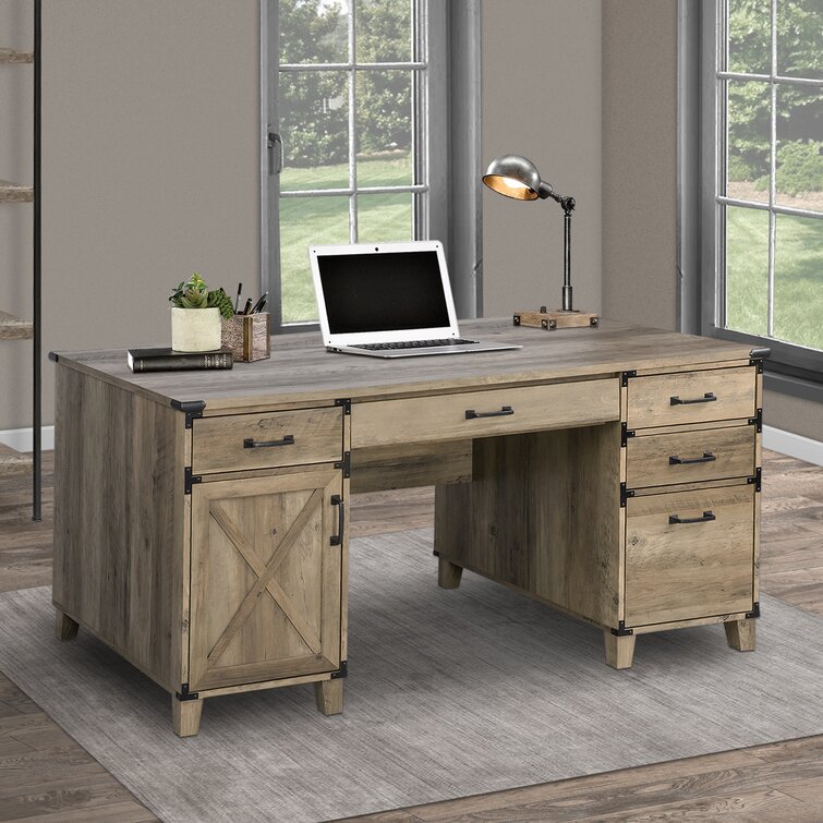 Wooden Desk Organization Set of Three, Cool Office Desk