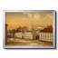 «Winter Scene in a Town» par Hans Gude, toile tendue avec châssis, v. Fin du 19e siècle-741768623-741768620-741768625