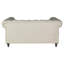 Milan 71'' Linen Rolled Arm Settee