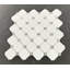 Carreau de mosaïque en diamant à pois-113459199