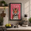 Tiger Head Icon Modern - Wrapped Canvas-881913025-881913027