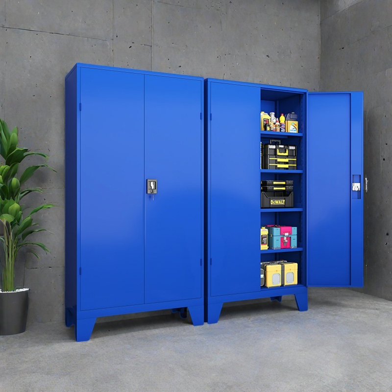 Casiers de garage polyvalents, Bleu