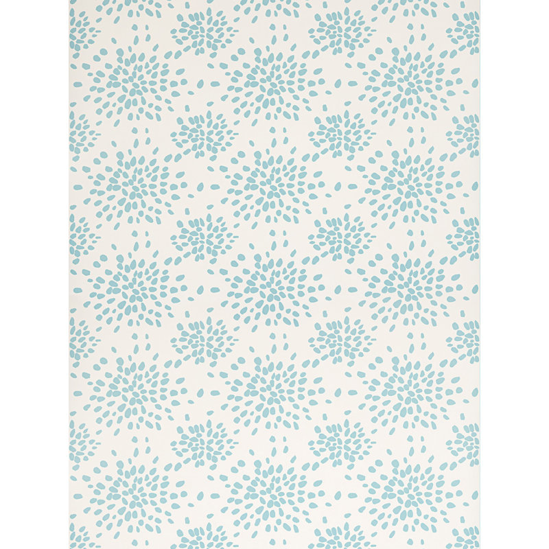 COUVERTURE MURALE DE Feux d'artifice, Turquoise