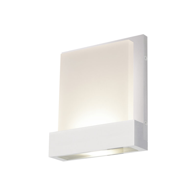 Guide LED Flush Mounted Sconce, White