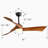 51.96'' Ceiling Fan with LED Lights
