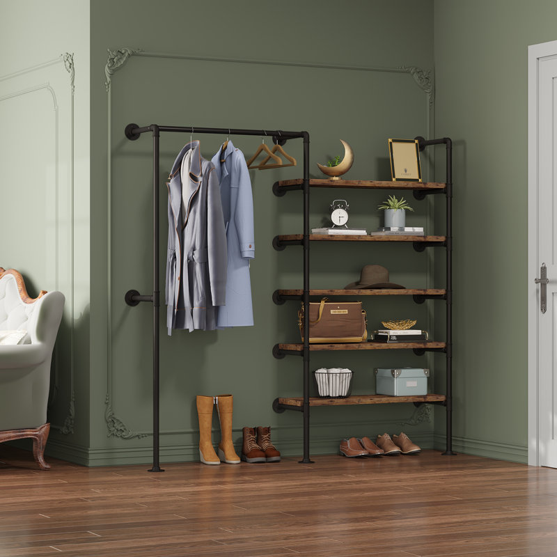 Aarolyn 187.5cm Clothing Rack