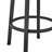 Kellum Swivel Counter and Bar Height Barstool with Arms in Faux Leather Upholstery and Metal Legs-90763182-90763187-90850234