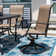 Ankita 6 - Person Metal Patio Dining Set with Rectangular Table