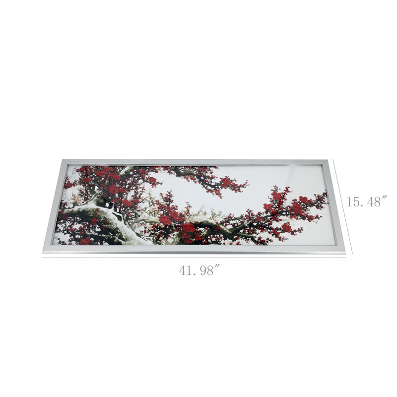 40 Wide x 13.5" Tall Panoramic Picture Frame, Snap Open Front Load, Wall-Mounting
