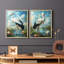 ANIMALS Series CI-Premium, reproduction encadrée prête à accrocher - aucun clou requis - aucun clou requis-788968674-788968681