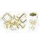 7-Light Gold Dimmable LED Chandelier With LED boxes-1007008338