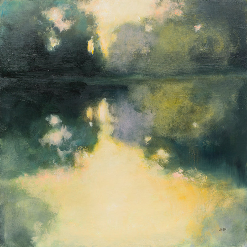 «Summer Glow» par Julia Purinton, reproduction, Non, H 12 po x l 12 po, Toile tendue
