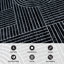 Contemporary Stripe Arch Design Area Rug-1762508262