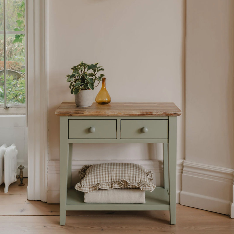 Bayou 82cm Console Table, Sage Green