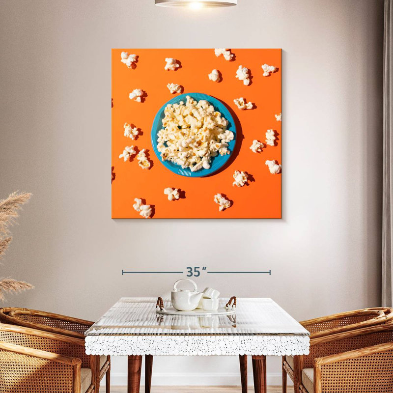 Yarlin Popcorn Plate, 39" H x 39" W