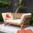 Fumero Teak Patio Daybed