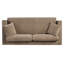Canapé rembourré en tissu 99 po Capri-563797935