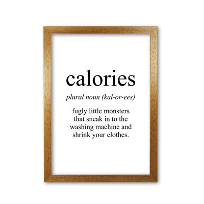 Calories - Print
