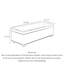 Repose-pieds avec rangement American