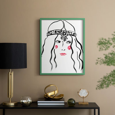 BlossomII Framed Print - Solid Wood