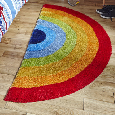 Ryan area rug Hand Tufted Rectangle Multi coloured