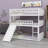 Triple Bed With Built-In Ladder,Slide And Guardrails-1929822897