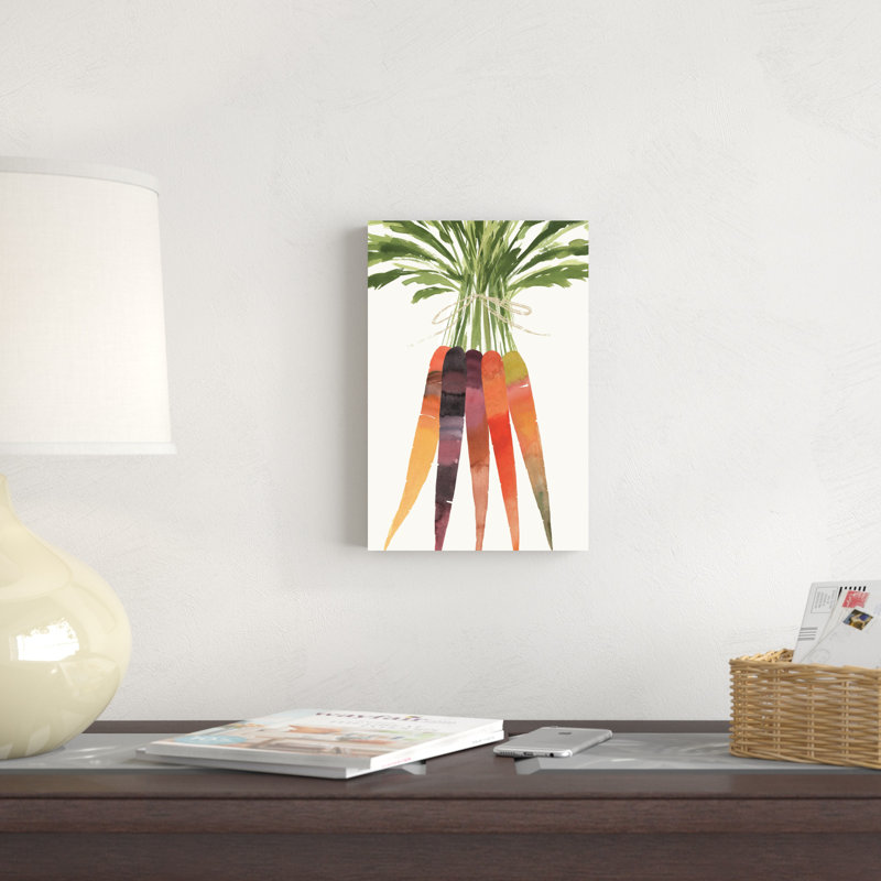 Vibrant Bunch II, H 12 po x l 8 po, Toile tendue, Non
