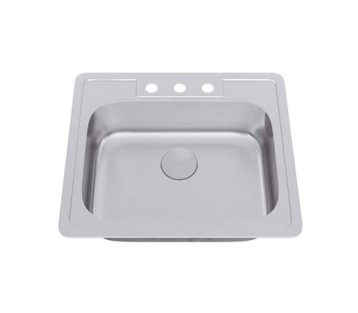 25'' L Single Bowl Stainless Steel Kitchen Sink