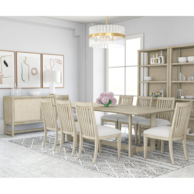 Chaise d'appoint Matthews en blanc cassé