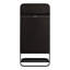 Miroir mural plat avec tablettes Bastian