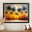 «Cleal Blossom Of Sunset Colors Plam Trees I» - art mural palmiers et palmiers-1726849683-1726849684-1749334620