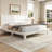 Solid Wood Platform Bed-1936849885