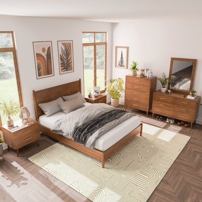 Nevio 6-Piece Platform Bedroom Set