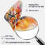 Momin Colorful Transformations Of Flow II - horloge murale à encre liquide asymétrique-513882016