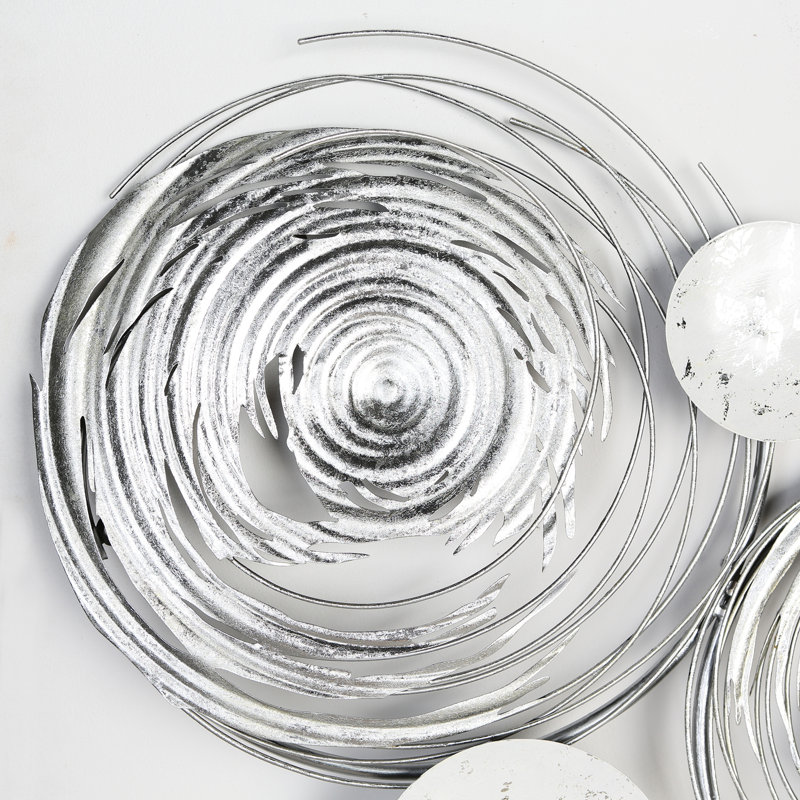 Abstract Wall Decor on Metal