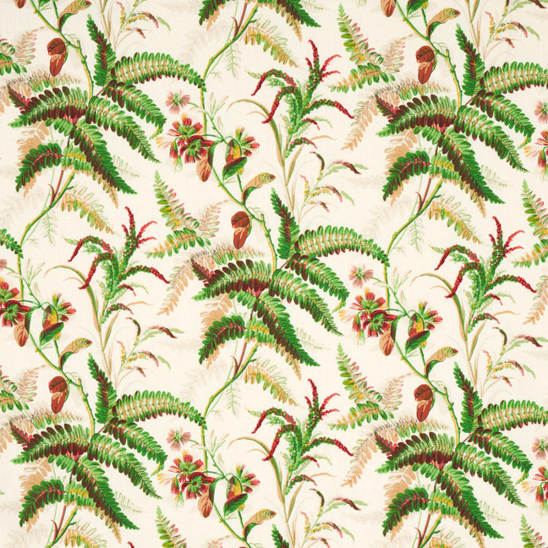 Tissu en lin Myers Fern, Document