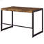 Bureau d'écriture Antique Muscade et bronze industriel