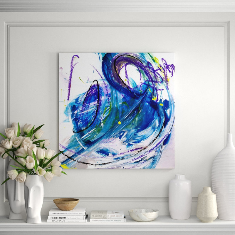 Kyanite - Artist Enhanced Canvas Print, Unframed, 36" H x 36" W x 1.5" D