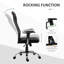 Chaise de bureau ergonomique Stanton Drew, chaise de bureau en maille avec appui-tête-217589262