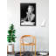 ACHETER DE L'ART POUR MOINS Sous licence officielle Marilyn Monroe - Maquillage - Affiche d'art encadrée - 24 x 36 pouces - Cadre en bois d'ingénierie robuste avec verre plexi - prêt à être accroché