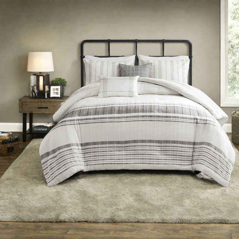 Ensembles de literie de très grande qualité en coton de qualité supérieure, jacquard de ferme pour maison douillette