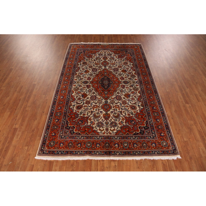 Tapis traditionnel floral 6 x 10