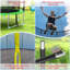 Trampoline d'extérieur de 14 pi avec clôture de sécurité pour l'extérieur-102959545